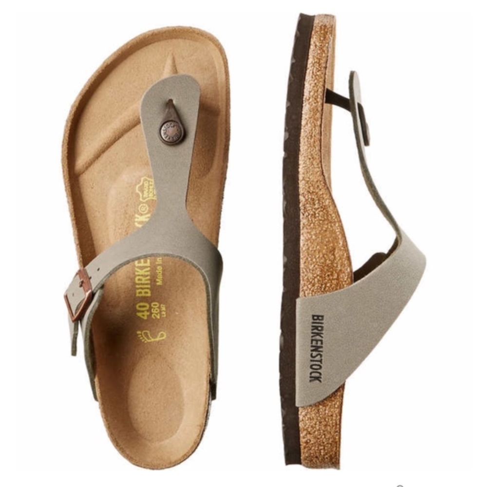 New Women's Birkenstock Gizeh Birko-Flor Sandal 8 - Picture 5 of 8